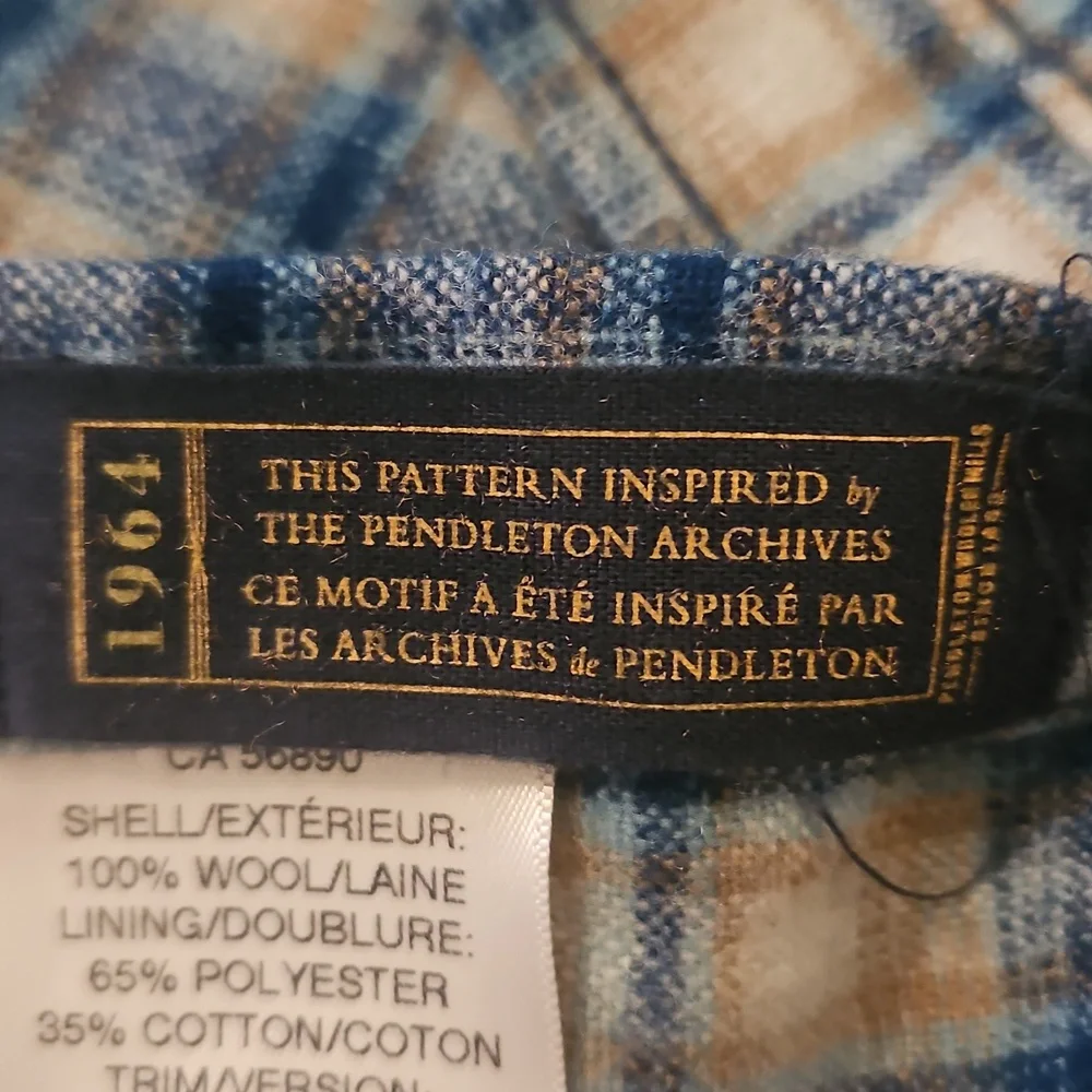 Pendleton Mens 100% Wool Trail Shirt - Picture 8 of 10